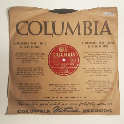 GENE KRUPA A Tender Word Will Mend It All/Along The Navajo Trail ...