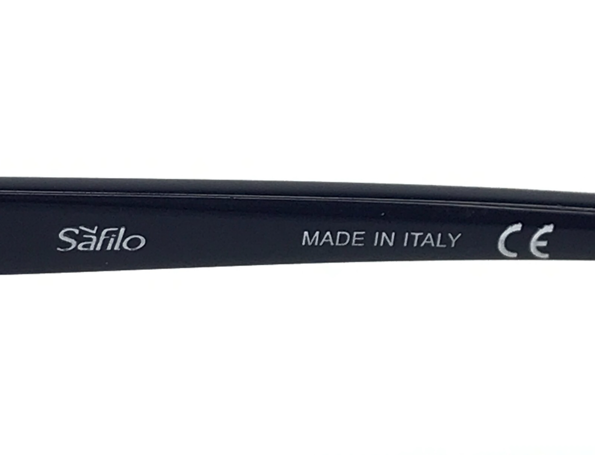 Emozioni EYEGLASSES EM4049-SX7-54 New with case Emozioni 4044 Full Rim Rectangular Black Turquoise Palladium  main image 3