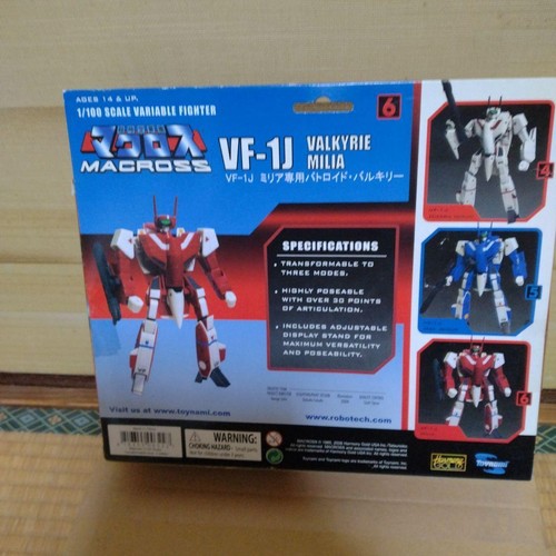 Toynami Macross VF-1J Milia Exclusive Battroid Valkyrie Transformation Figure - Picture 2 of 8
