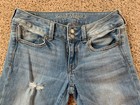 American Eagle Artist Crop Stretch Jeans - Size 2 - Distressed — photo 7