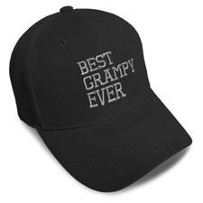 Baseball Cap Best Grampy Ever Grandpa Embroidery Dad Hats for Men  Women 1 Size