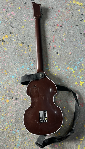 Rock Band Beatles Hofner Bass Guitar Wireless XBGTS3 Xbox Tested* RARE - Picture 2 of 12