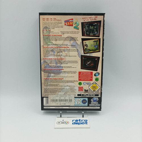 Earth Worm Jim 2 / Sega Saturn / PAL / EUR - Picture 4 of 7