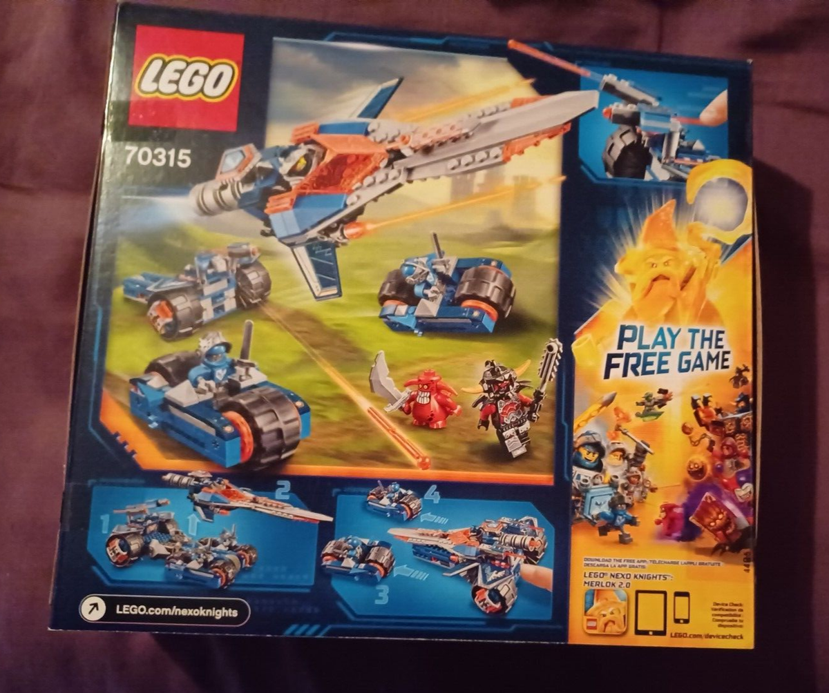 LEGO NEXO KNIGHTS: Clay's Rumble Blade (70315) for sale online | eBay