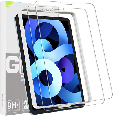 Screen Protector For Ipad Pro 11 18 And Ipad Air 4 2 Pack 10 9 Ebay