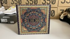 Dior Limited Edition Empty Gift Box W/tissue Paper, Ribbon, Invoice Card