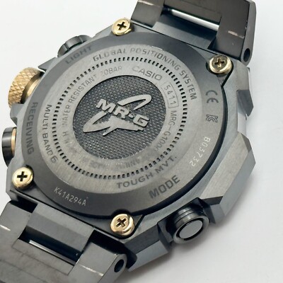 CASIO MR-G G-SHOCK MRG-G1000B-1A4JR Red Armor Titanium Band Tough