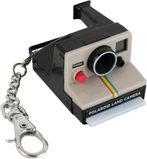 Polaroid Land Camera Worlds Coolest Smallest Toy SX70 Mini OneStep Keychain