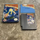 Vintage 1989 Nintendo To The Earth-Box, Instruction Manual, And Inserts