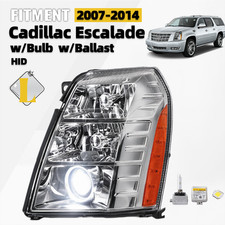 Hid Headlight For 2007-2014 Cadillac Escalade Wbulb Wballast Driver Left Side Hid Headlight For 2007-2014 Cadillac Escalade Wbulb Wballast Driver Left Side