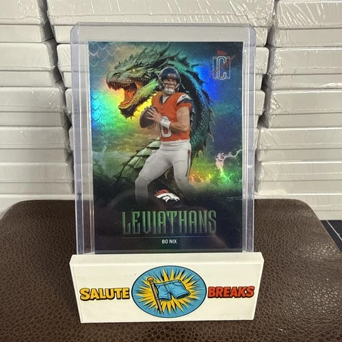 2025 Topps Signature Bo Nix Base (RAW)
