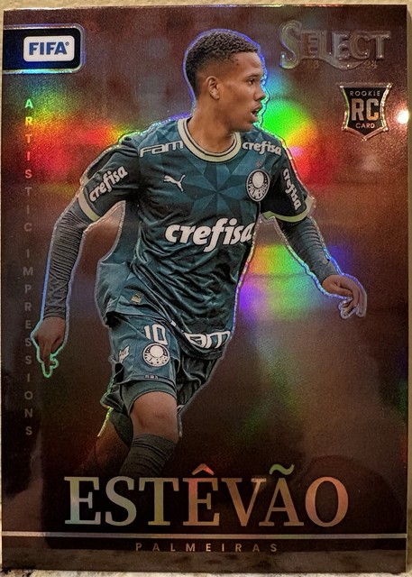 2023-24 Select Fifa Estevao Artistic Impressions True RC SSP Case Hit