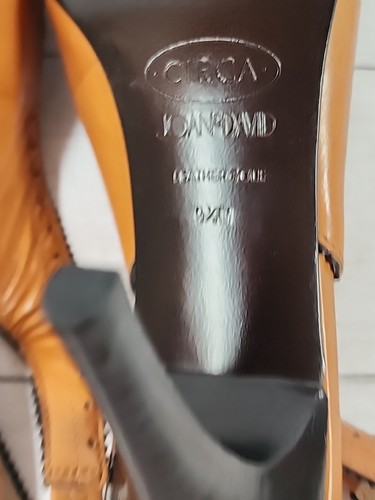 Circa Joan & David Damen-Lederslingback-Absätze geschlossene Zehenpartie Größe 9,5 m braun, beige - Bild 12 von 20