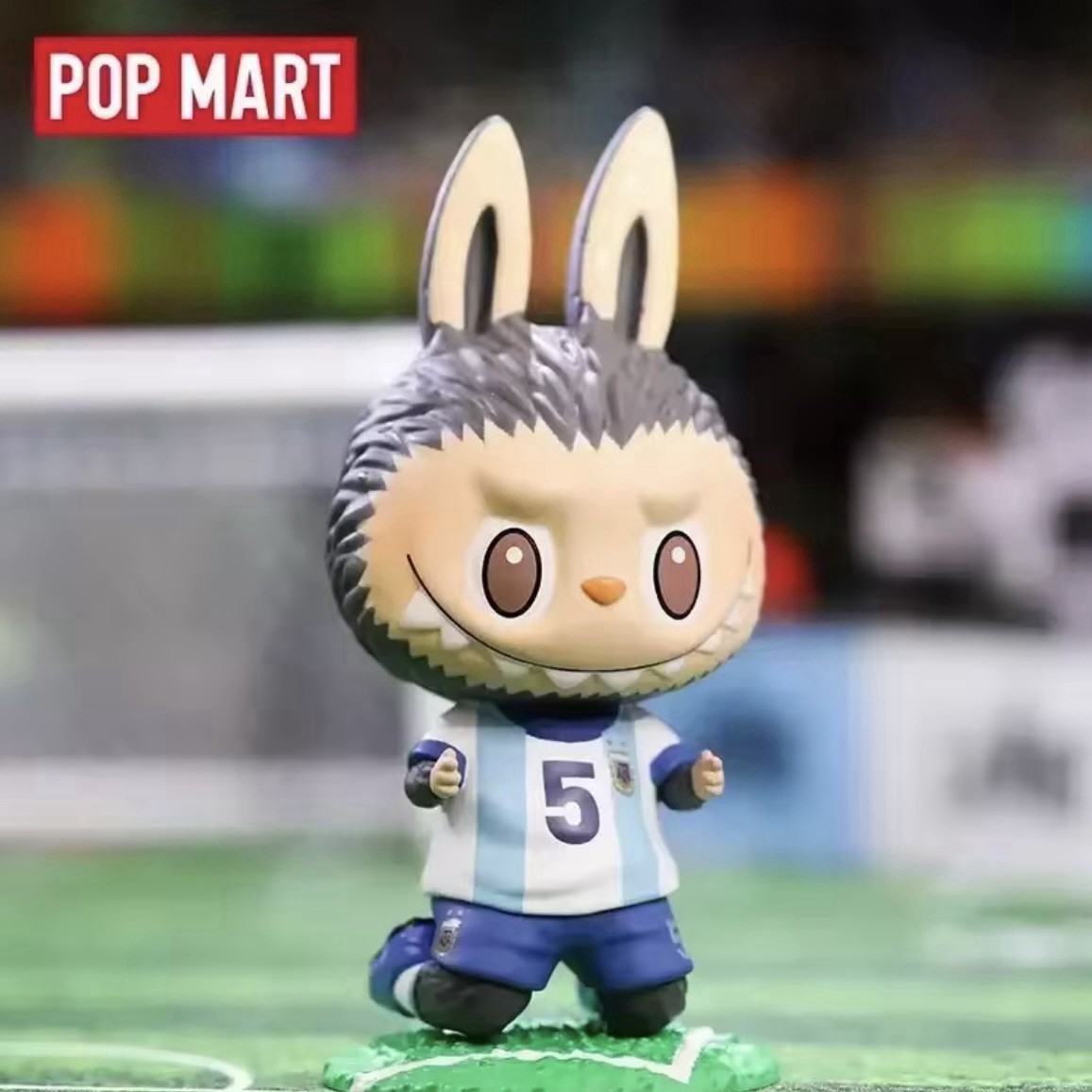 POP MART 🅰️AUTHENTIC Labubu THE MONSTERS Argentina Soccer Star