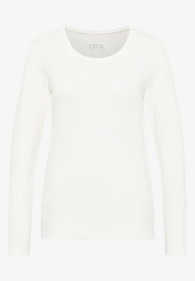 Cecil Basic U-Boot Shirt 3/4arm in der Farbe Vanilla White - Bild 1 von 4