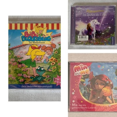 3 CDs Mia and Me, Sternenschweif, Bibi Blocksberg, NEU, OVP