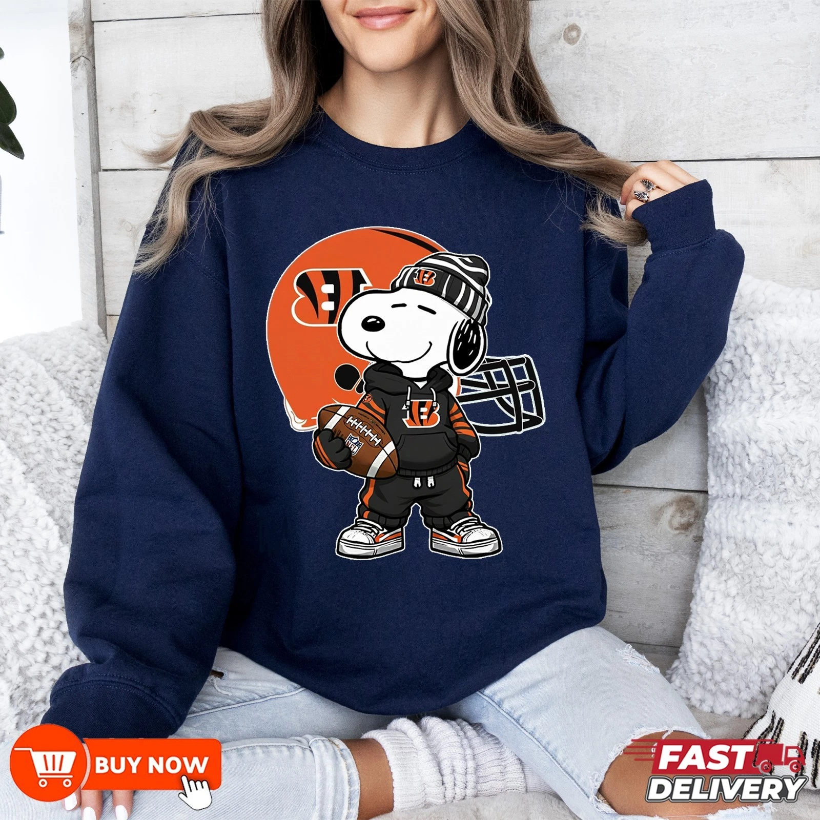 Cincinnati Bengals Football Sweatshirt