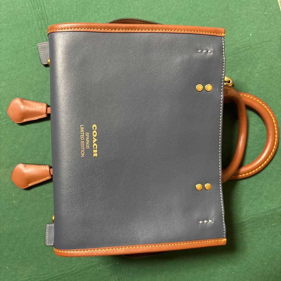 COACH SPARKIE LIMITED EDITION バッグ COACH Rogue 25 Sparky 2WAY Shoulder Bag Coachies Leather Blue