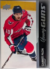 2021-22 Garrett Pilon Upper Deck Series 1 Young Guns #214 RC