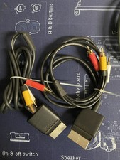 Official OEM Microsoft Xbox 360 AV Composite Audio/Video Cable RCA