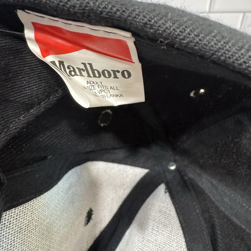 Sombrero Publicitario Promocional Cigarrillo Tabaco Marlboro Años 90 De Colección Adulto - Imagen 6 de 7