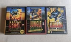 DESERT JUNGLE & URBAN STRIKE TRILOGY LOT SEGA GENESIS COMPLETE IN BOX