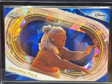 2025 Topps Chrome Disney Sapphire Gramma Tala #16 Moana