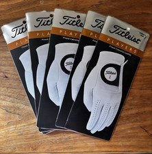 Titleist Players Women s Golf Glove LH Reg Large Pearl New 5 Pk