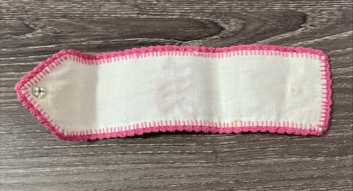 Juego de 5 servilleteros de punta de aguja de colección Cottagecore hechos a mano con monograma "S" - Imagen 6 de 12