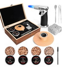 Whiskey Smoker Kit, Cocktail Smoker Kit with Torch,Old Fashioned Bourbon Flavors