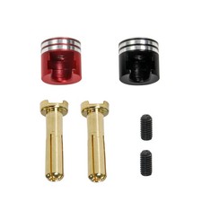 4.2mm/5.2mm Battery Plug Positive Negative Bullet Plugs Hard Shell RC Car Parts