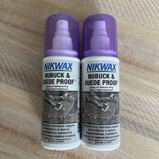 NIKWAX Nubuck & Suede Proof Spray On Waterproofing 2-4.2 fl oz