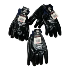NEW-Wells Lamont 190 Claw Hand Work Gloves Neoprene Coated Set Of 3 Liquid Proof