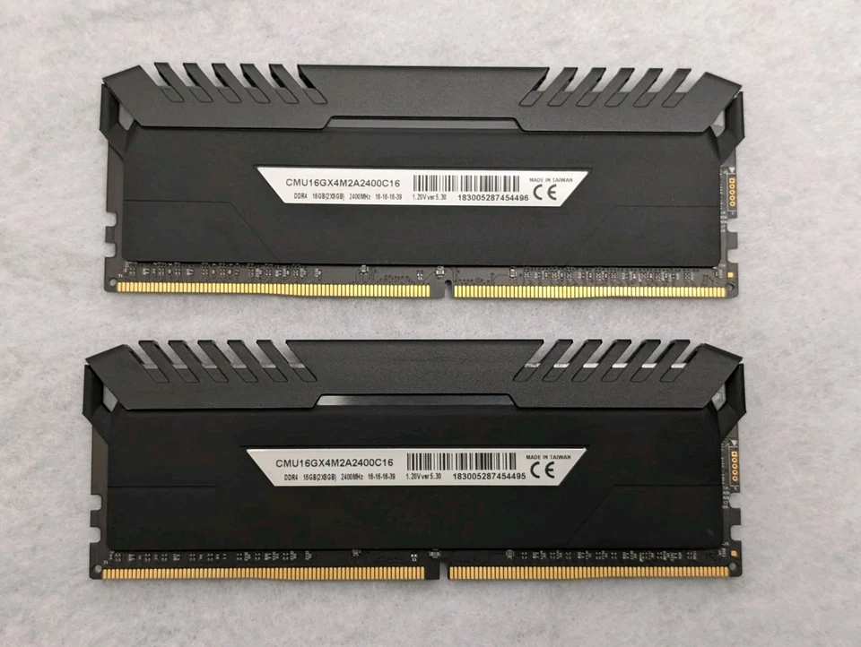 Corsair Vengeance LED 16GB 2 x 8GB DDR4 RAM 2400 MHz Dual Channel - Image 2 of 4