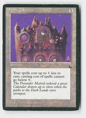 Stone Calendar R The Dark MP