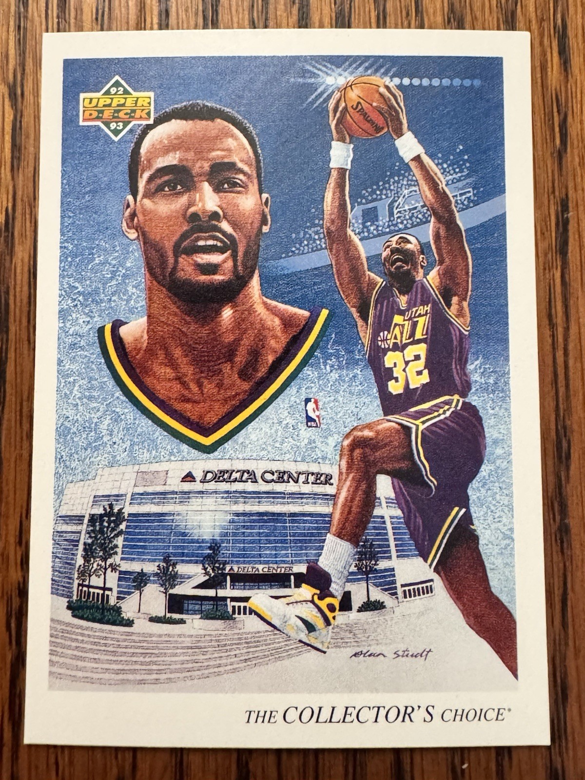 Karl Malone - 1992-93 Upper Deck #44 - Utah Jazz