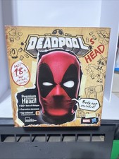 Hasbro Marvel Legends Talking Deadpool Head Interactive Electronic 600  Lines 18