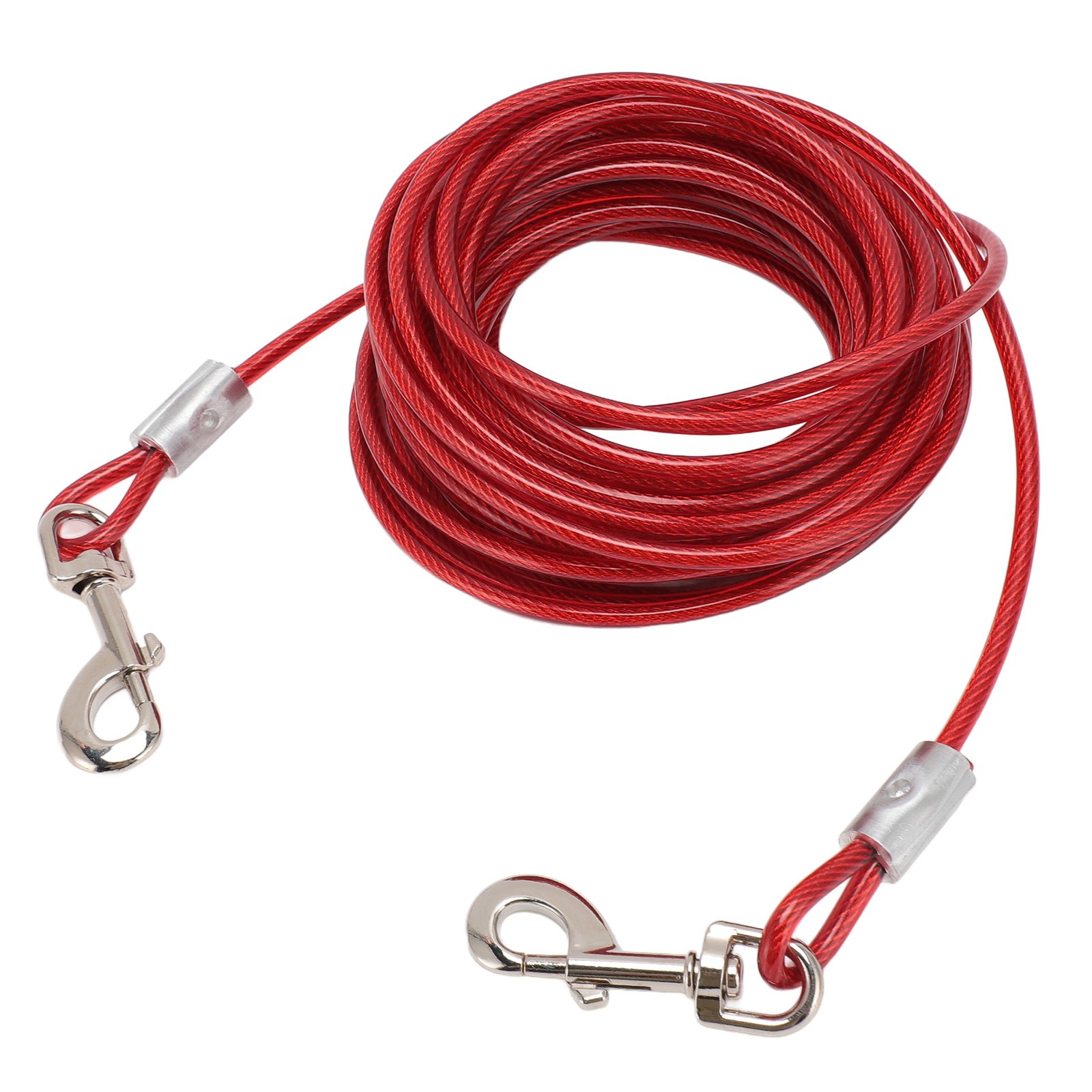 Premium Steel Wire Dog Tie Out Cable Bite Resistant For Large Dogs Trending
