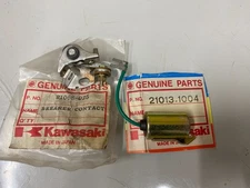 KAWASAKI NOS POINTS & CONDENSER Z400 KZ400 -1974-78 & Z750 KZ750 B1 & B2 1976-77