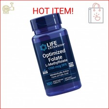 Life Extension Optimized Folate   L-methylfolate   Heart  Brain Support, Health