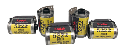 Kodak EASTMAN 5222 DOUBLE-X Five Pack Black & White 35mm x 36 Exp