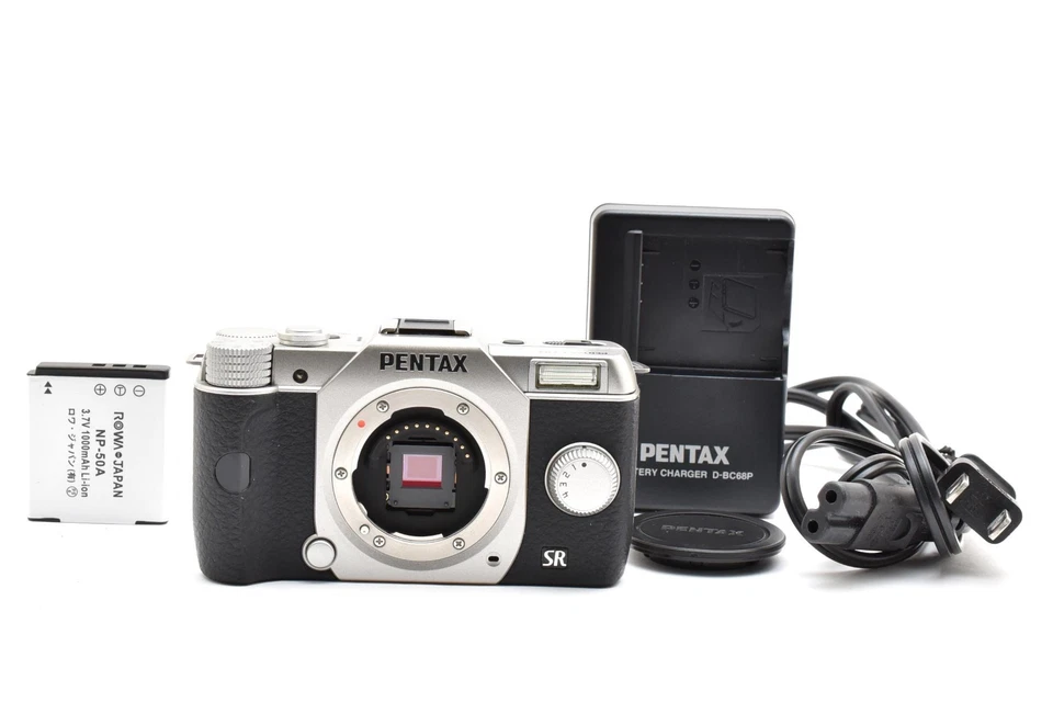 [75 Auslösungen] Pentax Q10 12.4MP Digitalkamera - Silber - nur Gehäuse [Near Mint] #26