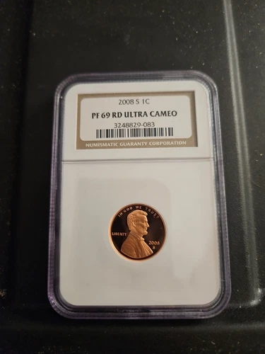 2008 S Lincoln Cent - Ultra Cameo PF 69 RD NGC Certified