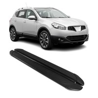 Trittbretter Seitenschweller FüR Nissan Qashqai J10 2006-2014 Aluminium Schwarz