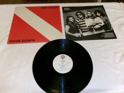 Van Halen Diver Down LP 1982 Shrink Wrap Inner Sleeve Warnor Bros. BSK3677