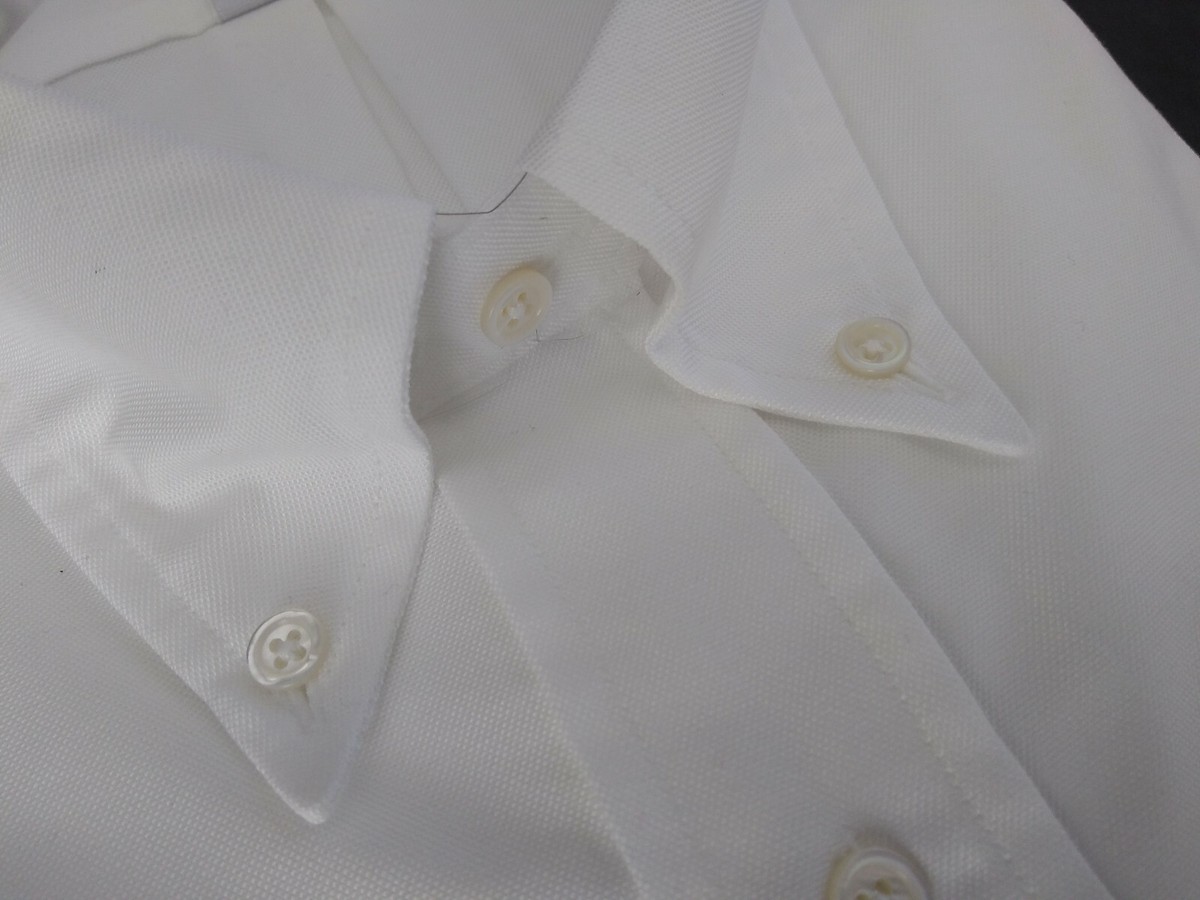 新品　未使用　BROOKS BROTHERS　　REGENT FIT　ホワイト Milano Slim Fit Dress Shirt, Performance Non-Iron with