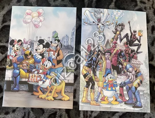 Disney D23 Wolverine 50th & Donald Duck 90th Anniversary Exclusive 2 Comic Set
