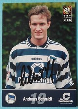 5780 Andreas Schmidt Hertha BSC 1997/98 Autogrammkarte original signiert