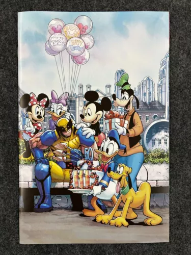 Marvel What If Donald Duck Became Wolverine 50th anniversary D23 variant 8.5