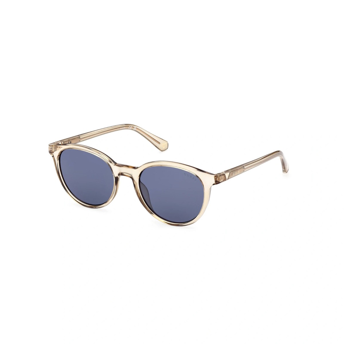 Guess GU5216 95V Light Green Round Gray Lens Sunglasses  display picture 2